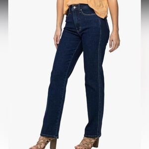 Judy Blue High Waist Tummy Control Classic Straight Jeans   Size 3